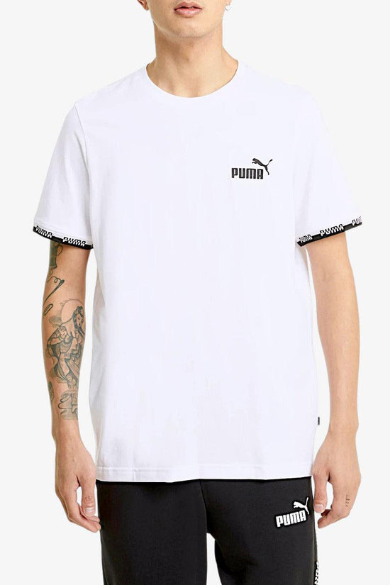 T-Shirt Maniche Corte Amplified-puma-Bianco-Uomo-585778 02-