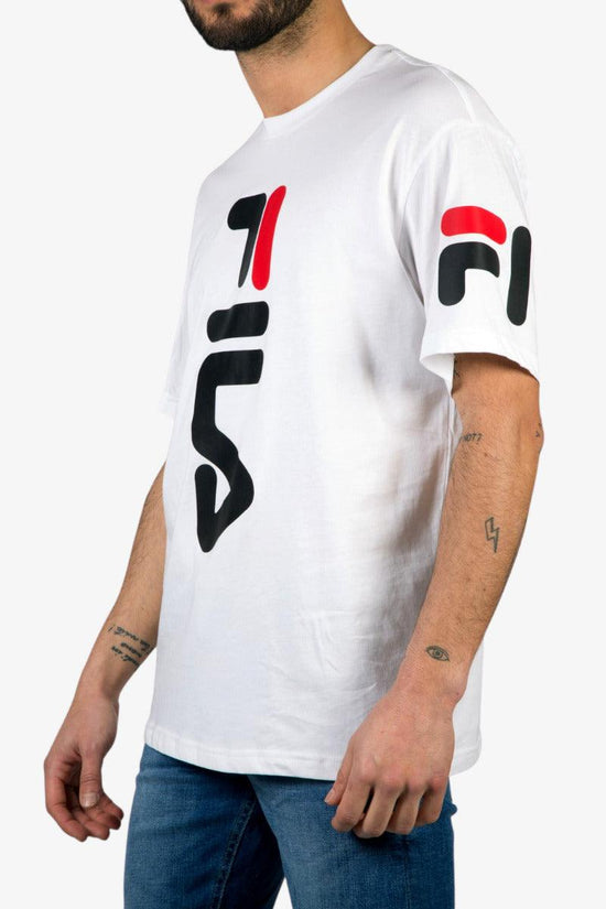 T-Shirt Maniche Corte Allan-fila-Bianco-Uomo-688463 m67-