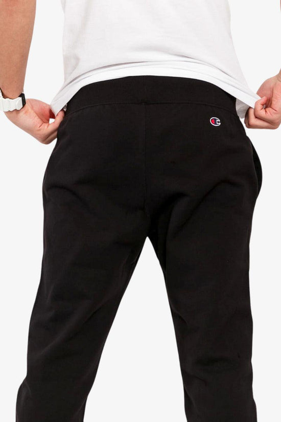Pantaloni Big Logo Satin-champion-Nero-Uomo-214190 kk001-