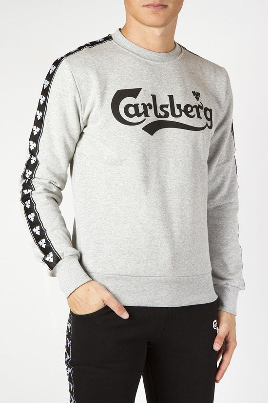 Felpa Girocollo-carlsberg-Grigio-Uomo-Cbu3259-
