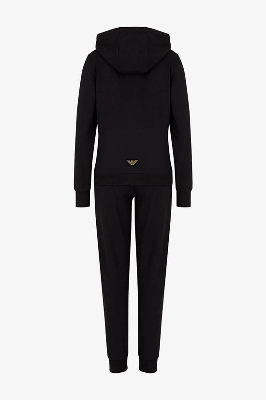 Tuta Full Zip Con Cappuccio Evolution-emporio armani ea7-Nero-Donna-8ntv51 tj9rz 1200-