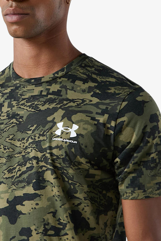 T-Shirt Maniche Corte ABC Camo-under armour-Verde-Uomo-1357727 001-