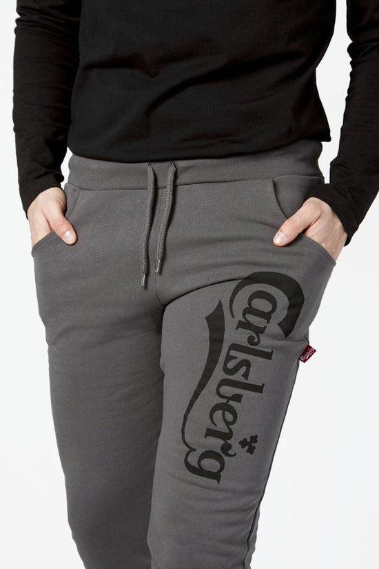 Pantaloni Big Logo-carlsberg-Grigio-Uomo-Cbusp4805-