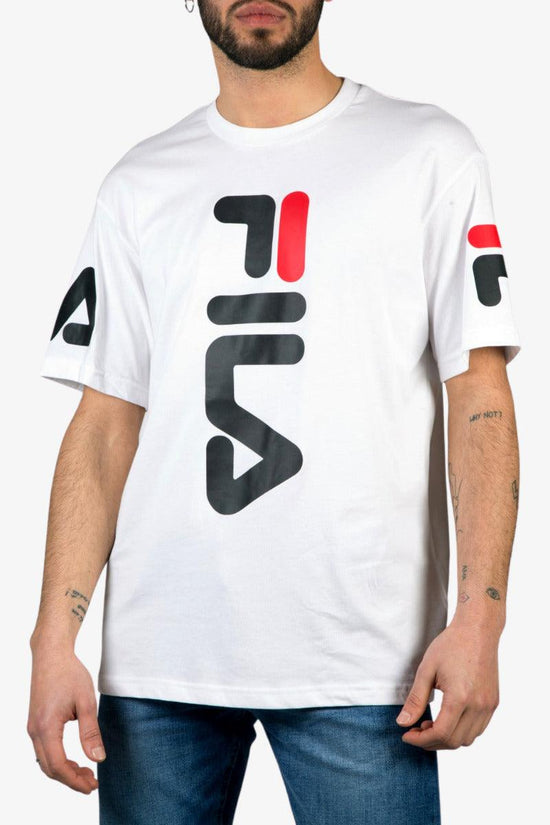 T-Shirt Maniche Corte Allan-fila-Bianco-Uomo-688463 m67-