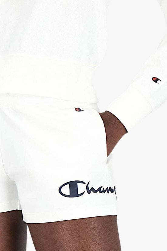 Shorts Felpa-champion-Bianco-Donna-112622 ww001-