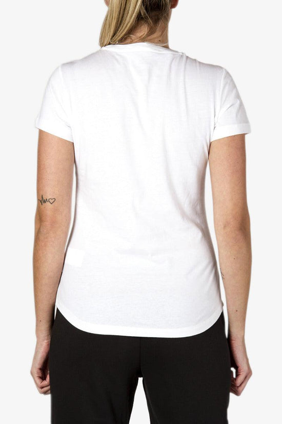 T-Shirt Maniche Corte Essentials Metallic-puma-Bianco-Donna-582407 52-