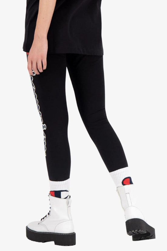 Leggings Big Logo-champion-Nero-Donna-114560 kk001-