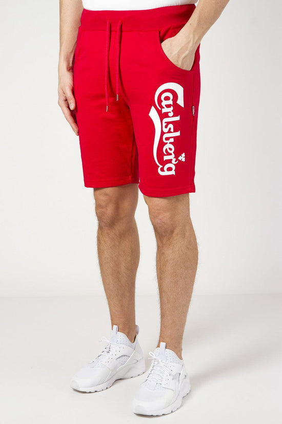 Bermuda Felpa-carlsberg-Rosso-Uomo-Cbu3513-