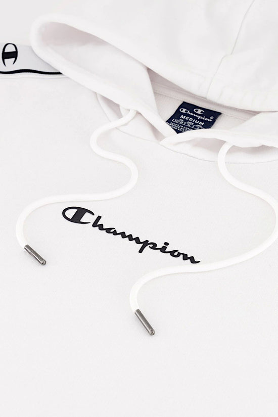 Felpa Con Cappuccio Bande Logo-champion-Bianco-Uomo-218467 ww001-