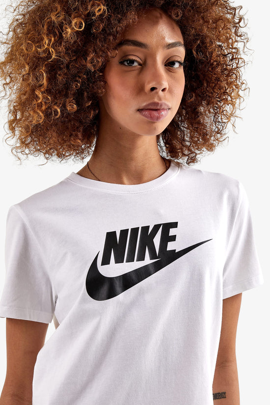 T-Shirt Big Logo Essentials-nike sportswear-Bianco-Donna-Dx7906 100-