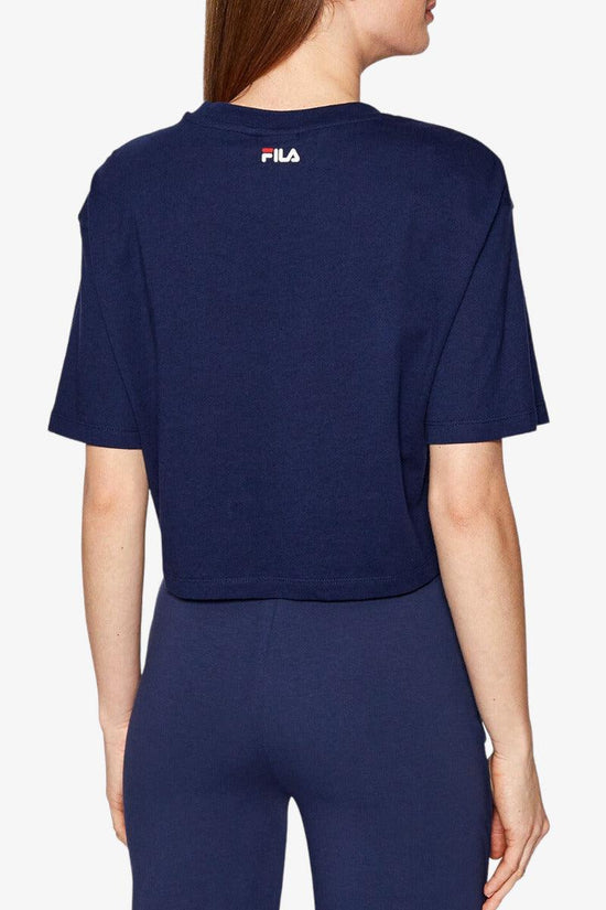 T-Shirt Corta Boituva-fila-Blu-Donna-Faw0100 50001-