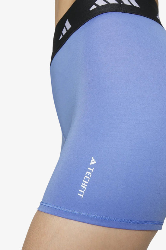 Shorts Aderenti Techfit-adidas performance-Blu-Donna-Hr2874-