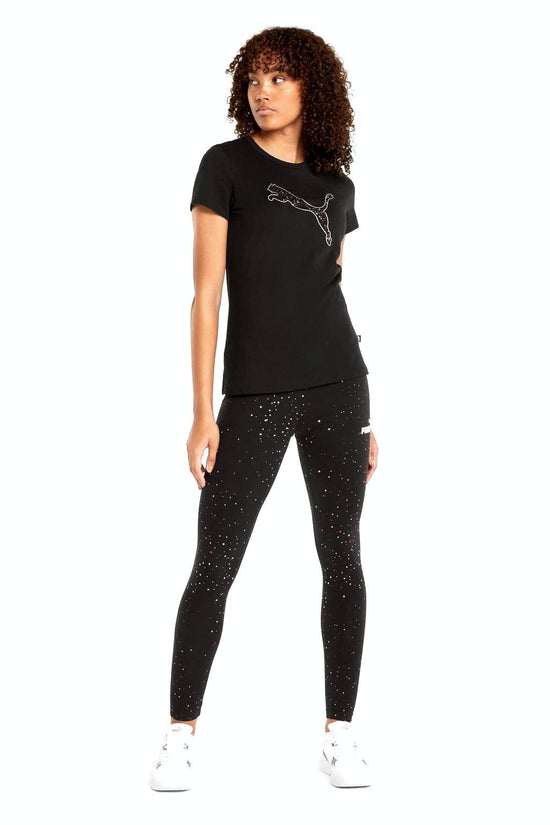 T-Shirt Maniche Corte Power Graphic-puma-Nero-Donna-848826 01-