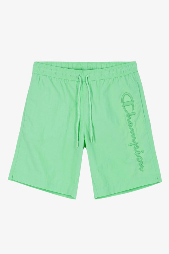 Boxer Mare Big Logo Verticale Ricamato-champion-Verde-Uomo-218976 gs026-