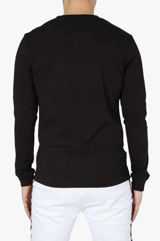 T-Shirt Maniche Lunghe Big Logo-pyrex-Nero-Uomo-21ipb40891-