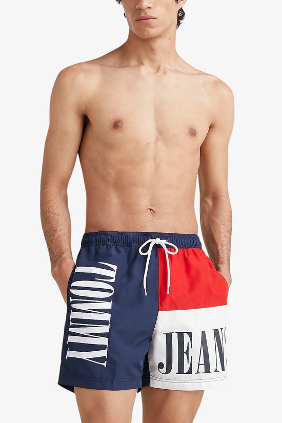 Boxer Mare Archive-tommy jeans-Blu-Uomo-Um0um02753 c87-