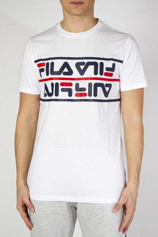 T-Shirt Maniche Corte Salman-fila-Bianco-Uomo-687474 m67-