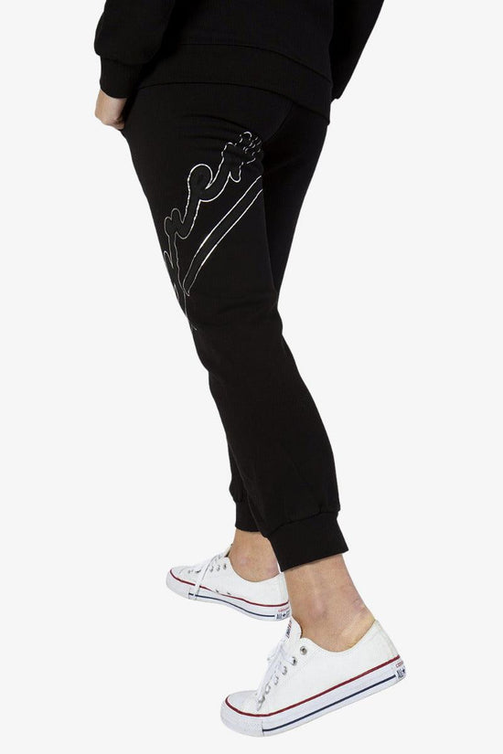 Pantaloni Big Logo Script-pyrex-Nero-Donna-21ipb42673-