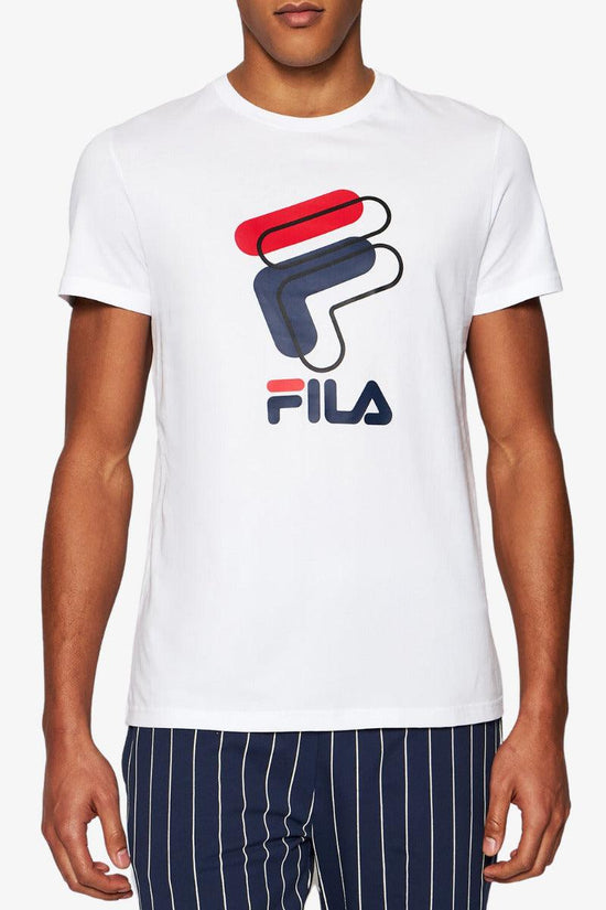 T-Shirt Maniche Corte Amparo-fila-Bianco-Uomo-688464 m67-