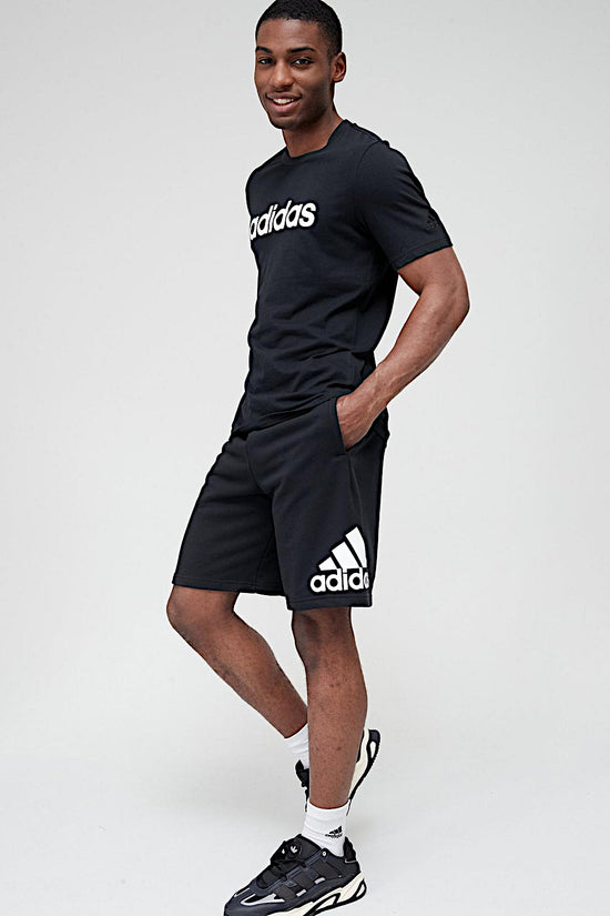Shorts Essentials Logo-adidas performance-Nero-Uomo-Ic9375-
