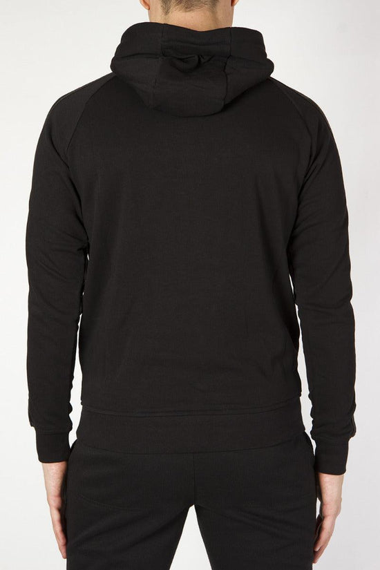 Felpa Con Cappuccio 222 Banda Hurtados-kappa-Nero-Uomo-3111hww f81-