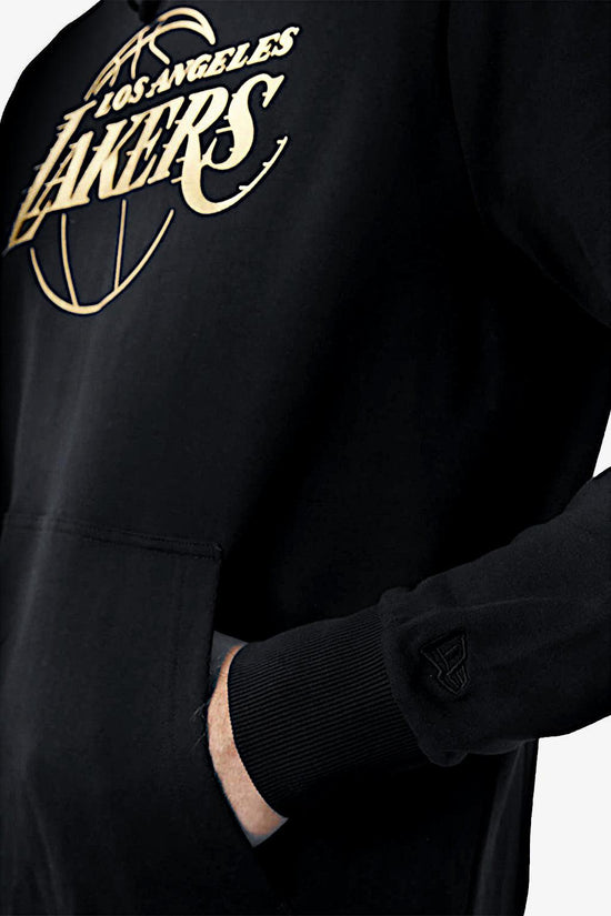 Felpa Con Cappuccio Los Angeles Lakers Foil-new era-Nero-Uomo-60284705-