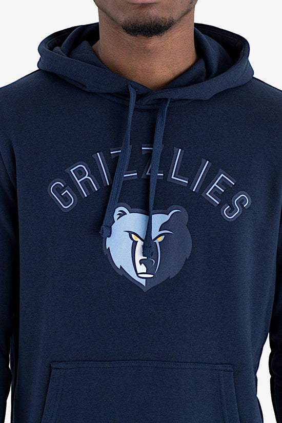 Felpa Con Cappuccio Memphis Grizzlies Team Logo-new era-Blu-Uomo-11546173-