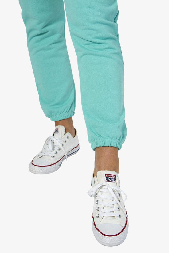 Pantaloni Logo Piccolo Script In Strass-pyrex-Verde-Donna-22epb43151-