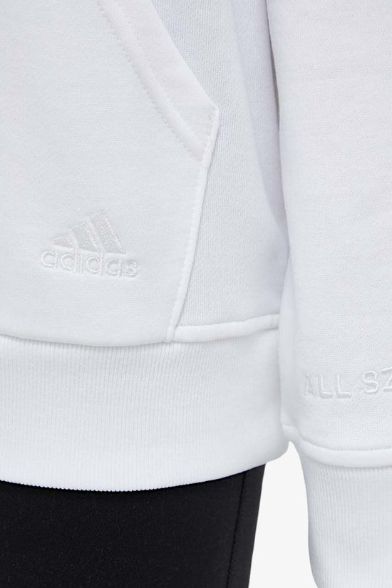 Felpa Con Cappuccio All Szn Boyfriend-adidas performance-Bianco-Donna-Ht3828-