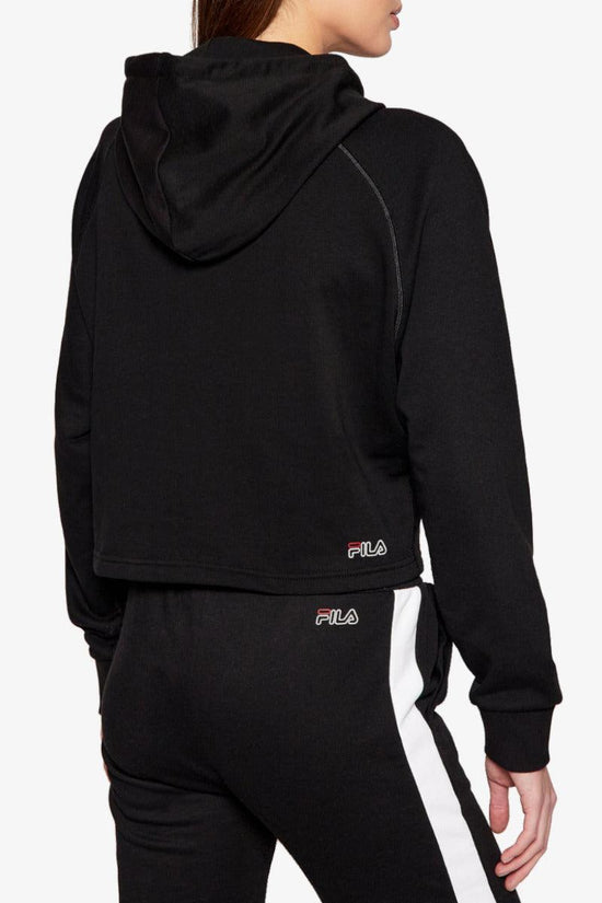 Felpa Corta Con Cappuccio Jana-fila-Nero-Donna-683310 002-