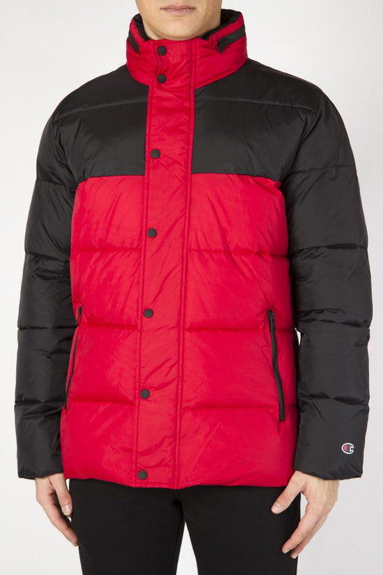Piumino Full Zip-champion-Rosso-Uomo-213626 rs053-