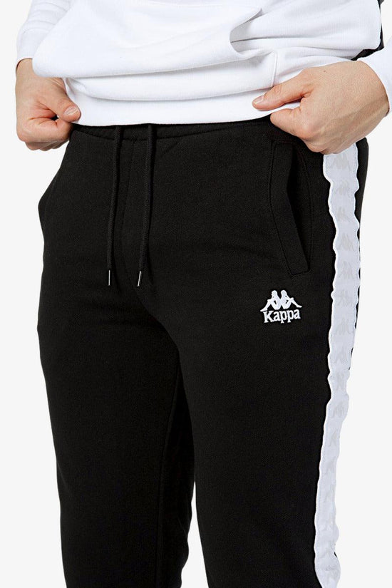 Pantaloni 222 Banda Alanz 2-kappa-Nero-Uomo-311bhcw bx9-