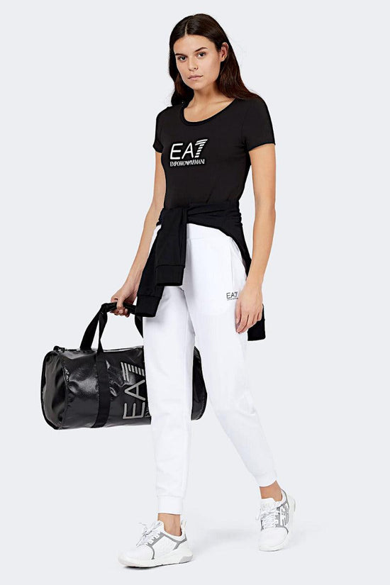 Pantaloni Big Logo-emporio armani ea7-Bianco-Donna-8ntp85 tjcqz 0102-