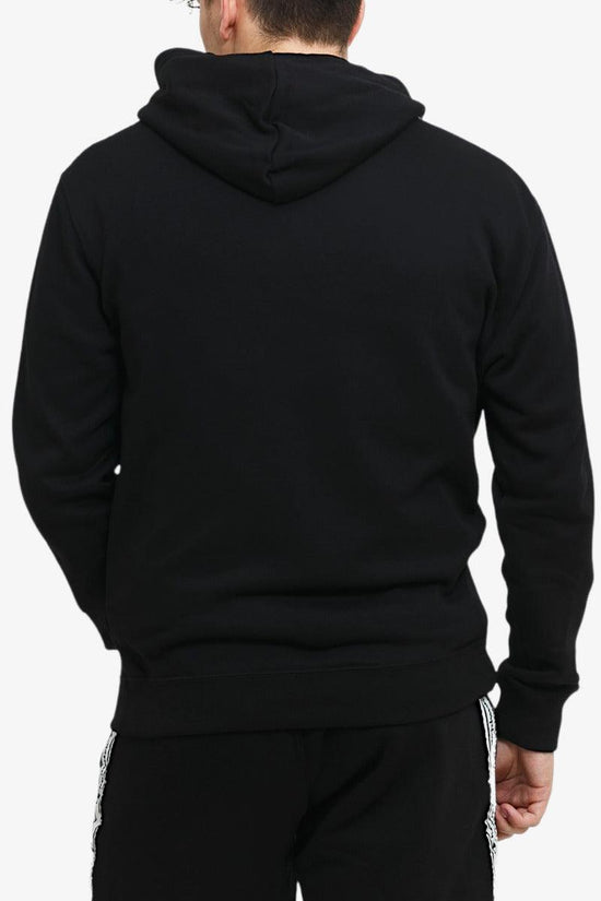 Felpa Con Cappuccio Bande Logo-champion-Nero-Uomo-217184 kk001-