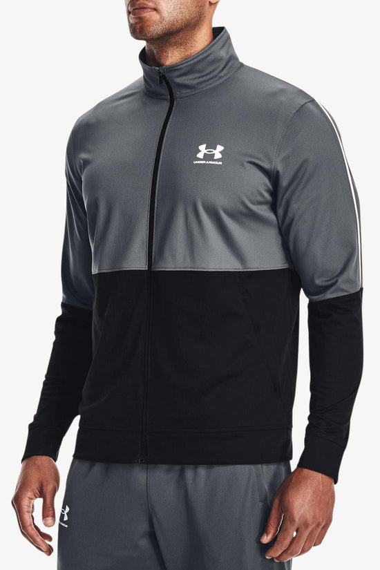 Giacca Felpa Full Zip Pique Track-under armour-Multicolore-Uomo-1366202 012-