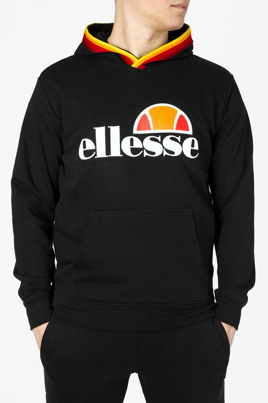 Felpa Con Cappuccio Big Logo-ellesse-Nero-Uomo-Ehm919co1 050-