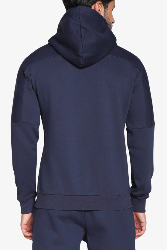 Felpa Con Cappuccio Box Logo Core Identity-emporio armani ea7-Blu-Uomo-6lpm96 pj07z 1554-
