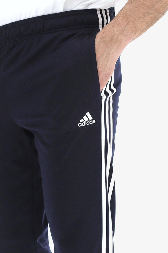 Pantaloni Primegreen Essentials Warm-Up Tapered 3-Stripes-adidas performance-Blu-Uomo-H46106-