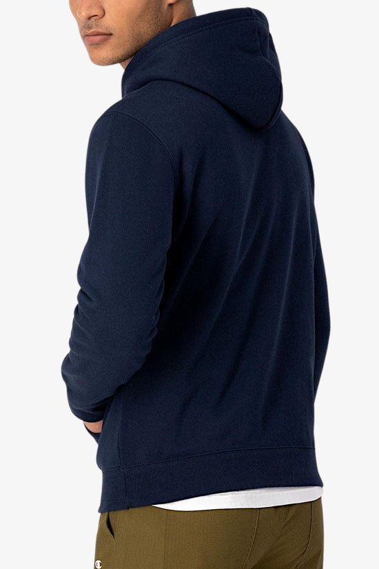 Felpa Con Cappuccio Big Logo-champion-Blu-Uomo-218282 bs501-