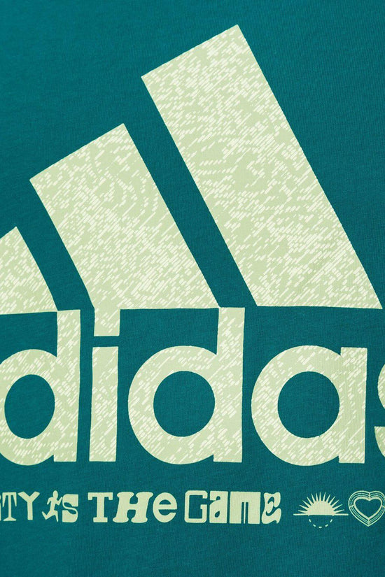 T-Shirt Maniche Corte Unity Game-adidas performance-Verde-Uomo-He4810-