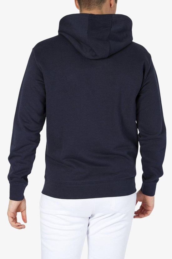 Felpa Con Cappuccio Logo Patch Piccolo-ellesse-Blu-Uomo-Ehm250s22 858-