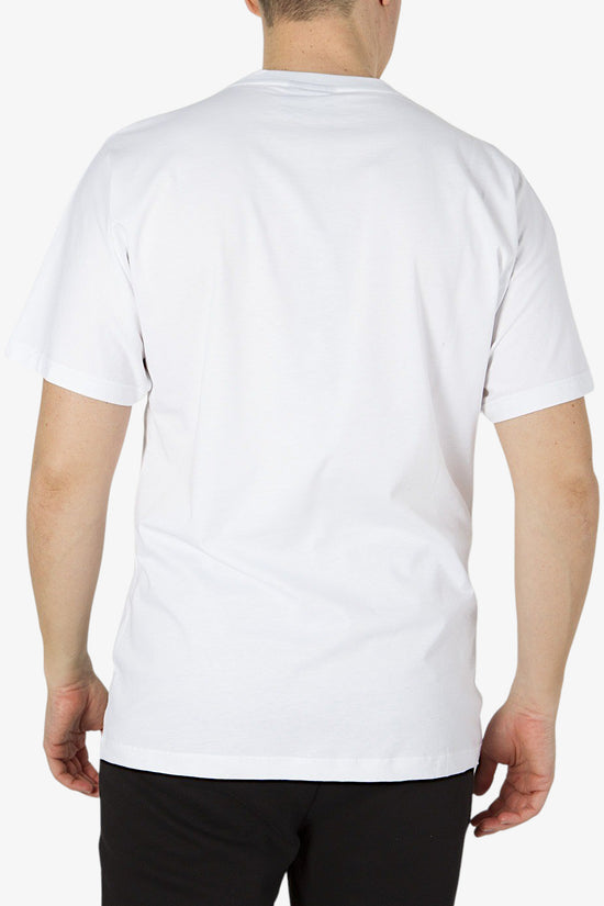 T-Shirt Maniche Corte Big Logo Palme-pyrex-Bianco-Uomo-23epb44175-