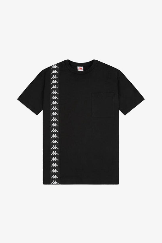 T-Shirt Maniche Corte 222 Banda Ecop-kappa-Nero-Uomo-3117ciw bzb-