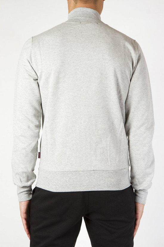 Felpa full zip-carlsberg-Grigio-Uomo-Cbu3223-