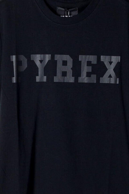 T-Shirt Maniche Corte Logo-pyrex-Nero-Uomo-20ipb41437-