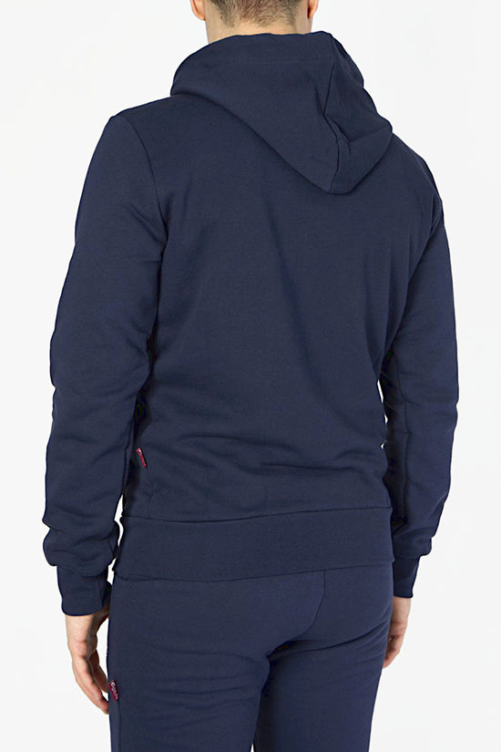 Felpa Con Cappuccio Big Logo-carlsberg-Blu-Uomo-Cbu5383-
