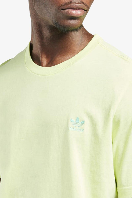 T-Shirt Maniche Corte Loungewear Adicolor Essential Trefoil-adidas originals-Giallo-Uomo-Gn3403-
