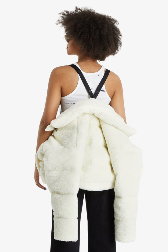 Giacca Teddy Full Zip Therma-Fit City Series Down Hill-nike sportswear-Bianco-Donna-Dd4654 715-