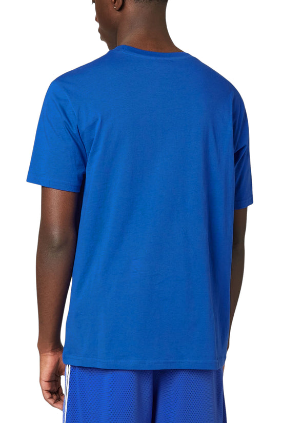T-Shirt Maniche Corte Big Logo-champion-Blu-Uomo-218531 bs071-