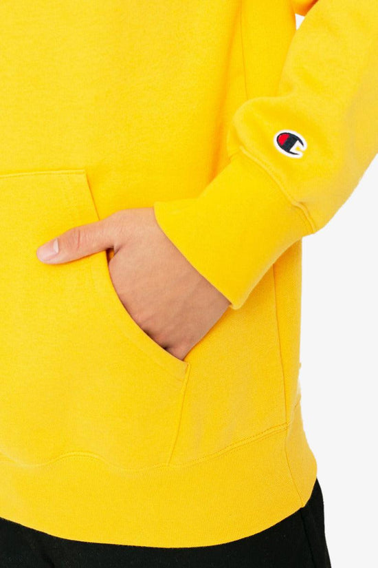 Felpa Con Cappuccio Big Logo-champion-Giallo-Uomo-216470 ys107-